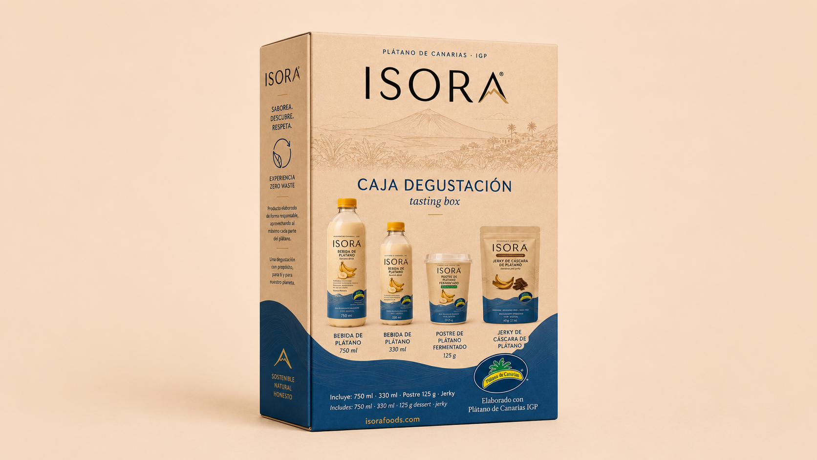 Caja degustación ISORA con toda la gama