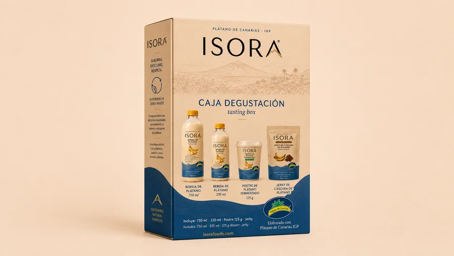 Caja degustación ISORA con toda la gama